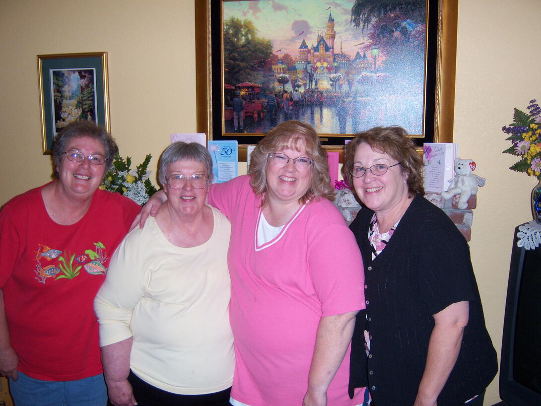 Carol, Esther, Susan, Kathy 2007