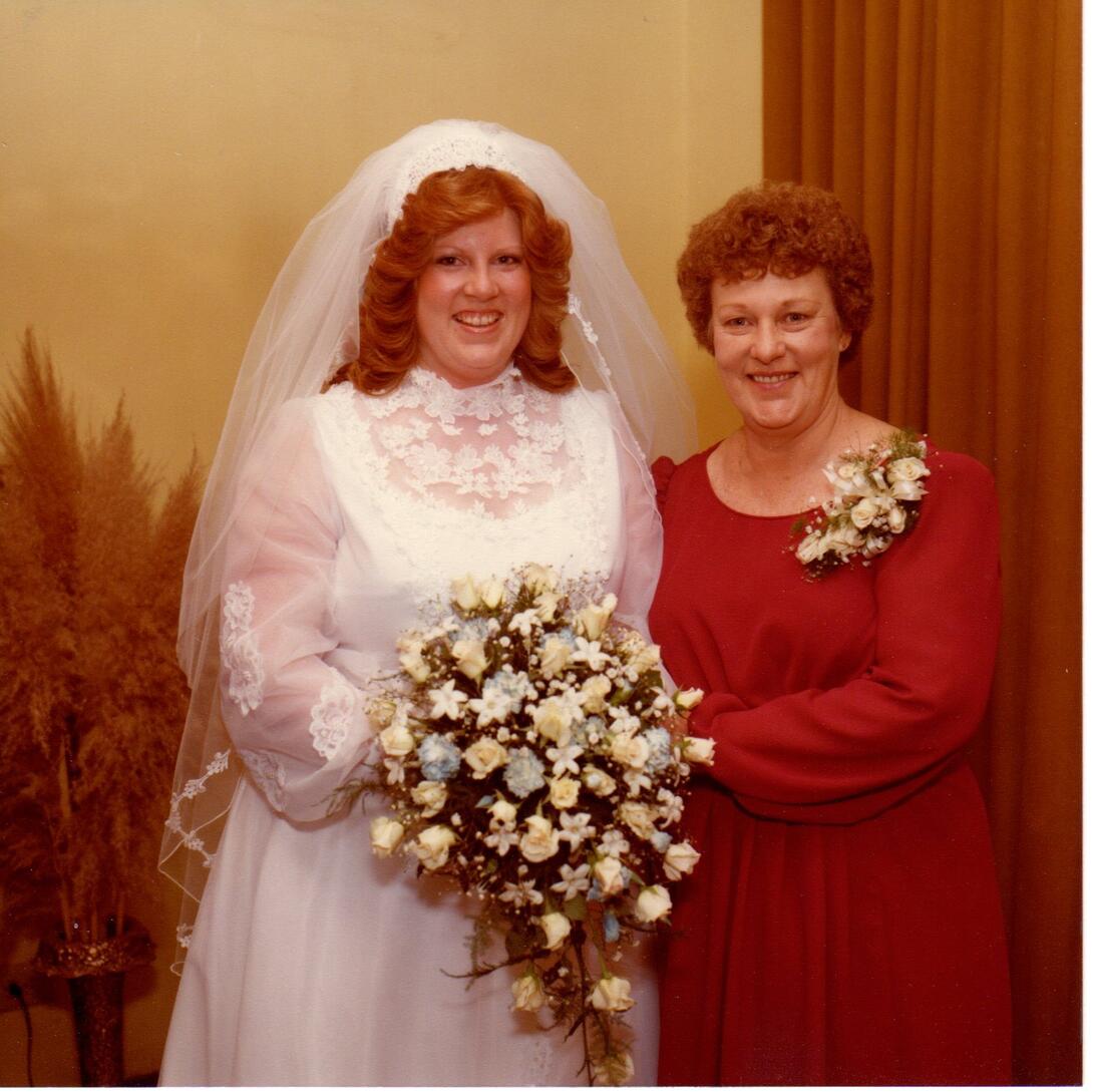 Mom and Susan 1985